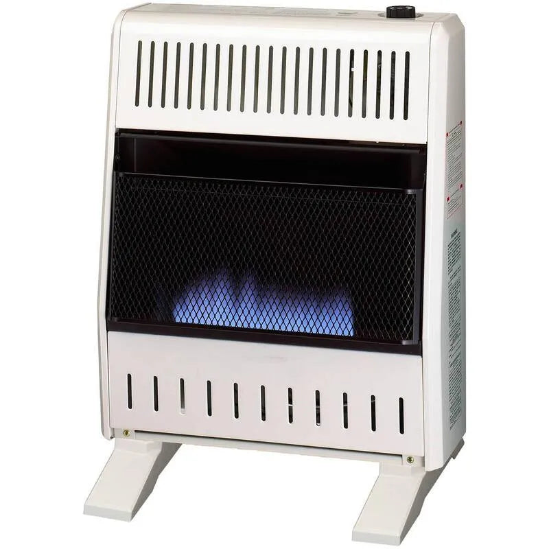 ML200HBA-B Space Heater ML200HBA- B, 20000 BTU, Model # ML200HBA- B, Ręczne sterowanie, Propan ciecz, Wentless konstrukcja, Niebieski