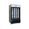 Lodówka ESM33SR, Contraccial-Grade konstrukcja, 100,3 cm, 771,6 l, czarny