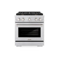 4-Burner Paliwo do spalania Dual Paliwo Zakres 4- Paliwo, Stal nierdzewna, Gotowanie konwekcyjne, 76,2 cm, Paramount