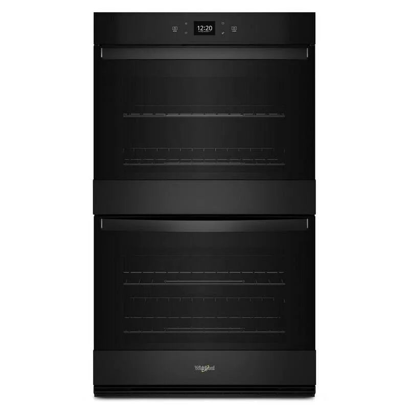 Whirlpool Podwójny elektryczny piec ścienny, Self-Czyszczenie, Gotowanie konwekcji, 68,6 cm, Czarny
