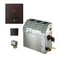 Generator, 7.5kW łaźnia parowa z iTempo AutoFlush Square Pakiet w oleju Brązowy