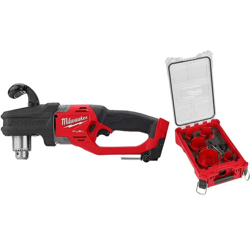 18-Volt Milwaukee 18- Volt Packout Piła Dziura Kit, akumulatorowy konstrukcja, 1 / 5,1 cm, M18, bezszczotkowy
