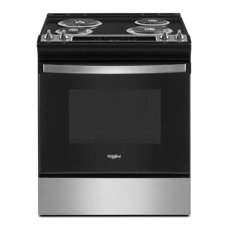 Whirlpool Electric kuchenka, 135,9 l, 4 Palnik, Stal nierdzewna
