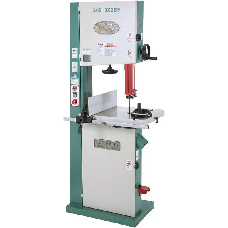 43,2 cm, 43,2 cm 2 HP Extreme- Seria Bandsaw z Cast- Żelazny Trunnion, 2 HP