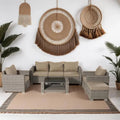 Sofa, Patio, Brązowy, Szary, Salon
