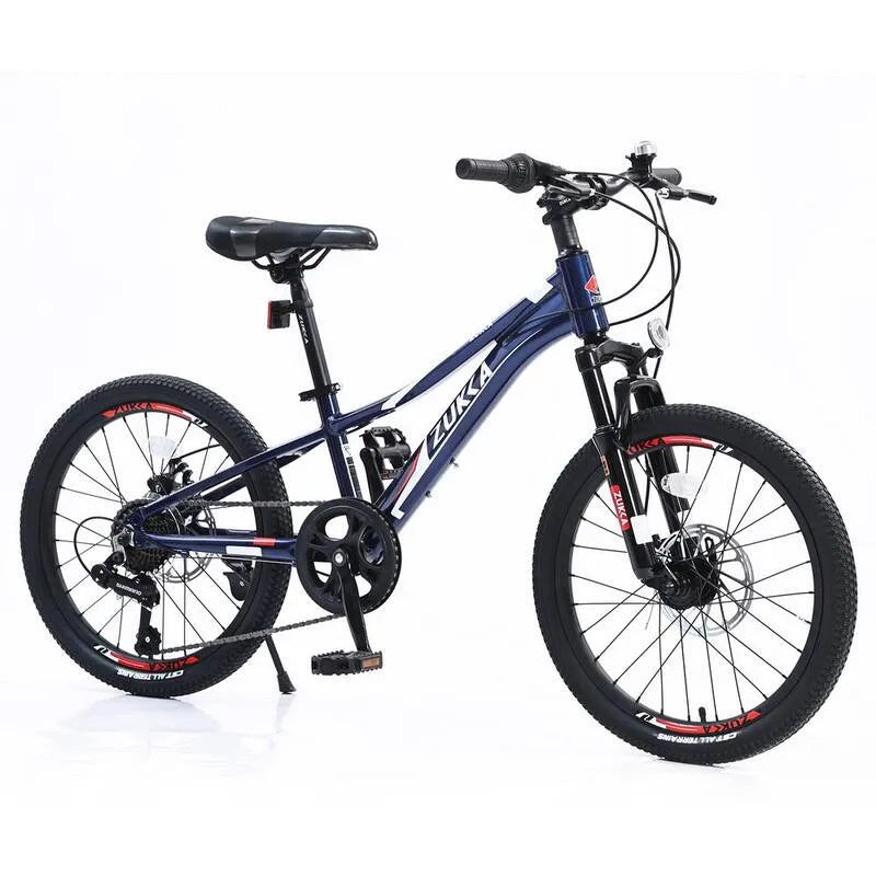 7-prędkość 7- prędkość, Blue Shimano 7- prędkość Girls and Boys Mountain Bike, 50,8 cm