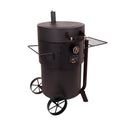 Pro Węgiel Wędzarski Drum Smoker i Grill, Miejsce do gotowania, Bronco, Czarny