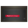 1000-Watt KitchenAid 1000- Wat Kuchenka mikrofalowa Piekarnik, 76,2 cm, 31,1 l, Stal nierdzewna, Czarny