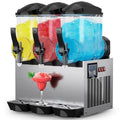 Stal nierdzewna Snow Cone Machine, Contraccial- Grade konstrukcja, 1587 oz, 12 l, srebro