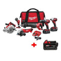 6-Tool Milwaukee 6- Narzędzie Lithium- Ion akumulatorowy Combo Kit, 18V, akumulatorowy konstrukcja, M18, 3.0Ah