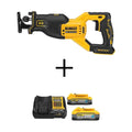 DEWALT, Max XR Litium - Piła do cięcia bezszwowego bez szwu z Powerstock 5.0 Ah i 1.7 Ah Baterie i ładowarka, Bezszwowy projekt, Bezszwowy
