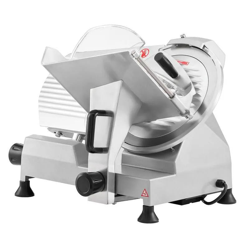 635 cm Srebrna stal nierdzewna Commercial Meat Slicer z 30,5 cm, 320 obr. / min, Commercial- Grade konstrukcja