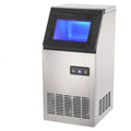 kostkarka do lodu / 24H, Commercial- Grade konstrukcja, 36 cm, 15 Minut, 27,5 funtów, Silver, 36 cm 100 funtów. / 24H