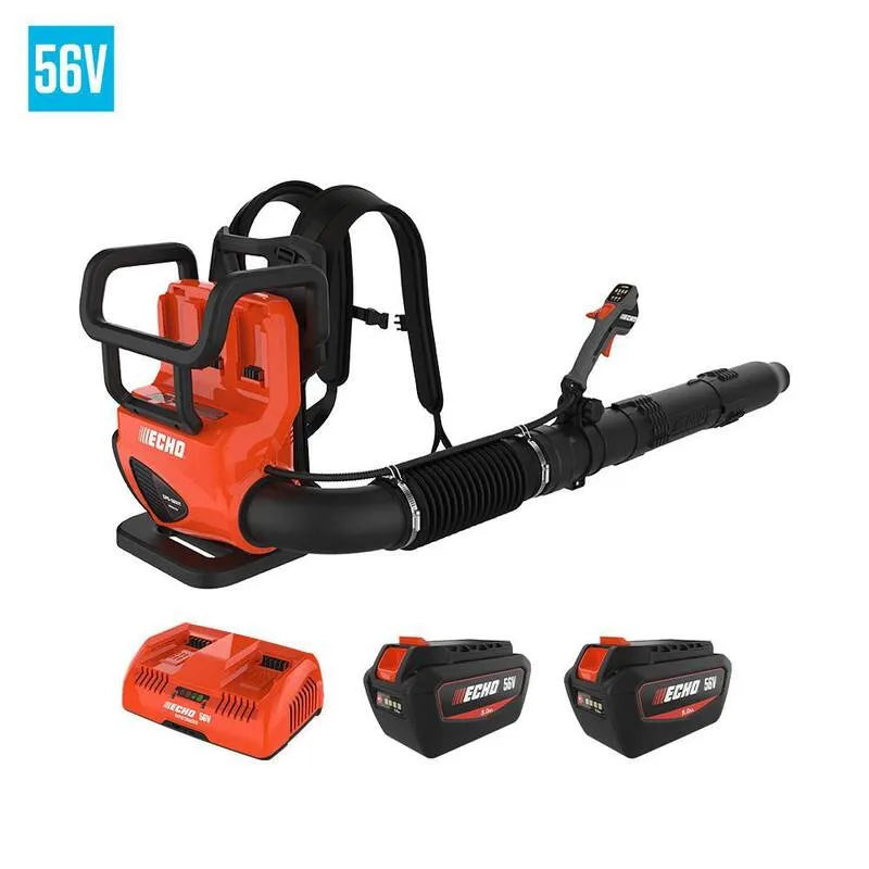 ECHO 5.0Ah, 795 CFM, 56V, akumulatorowy konstrukcja, 5.0Ah Baterie i Dual Port Charger