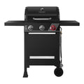 Grill gazowy, Mate czarny, Propan płynny, Grill z gazem propanowym w Mate czarny z TriVantage wielofunkcyjny system gotowania