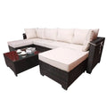 Sofa, Na zewnątrz, Brązowy, Beżowa, Salon
