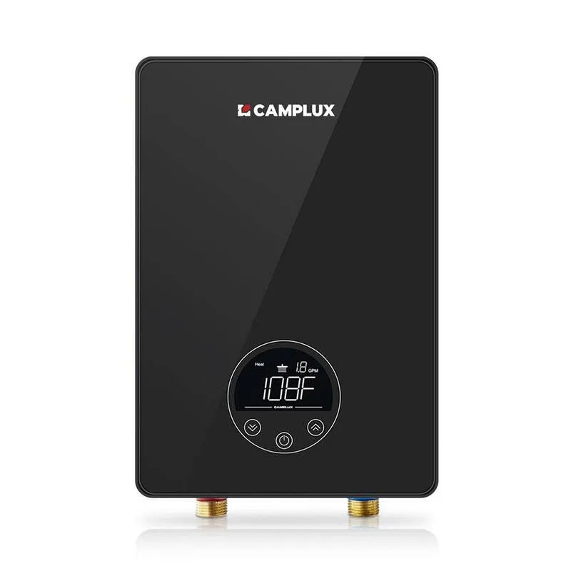 2-Years 2-Lat, Czarny, 5,7 l/min, 240 V, 6 kW, 6 kW 5,7 l/min 240 V Punkt użytkowania Elektryczny podgrzewacz wody bez zbiornika z gwarancją