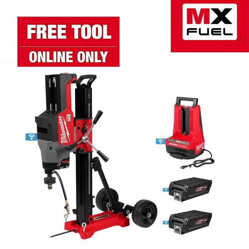 Milwaukee HD12.0, Forge HD12.0 Baterie i, MX Fuel Super ładowarka i Stojak