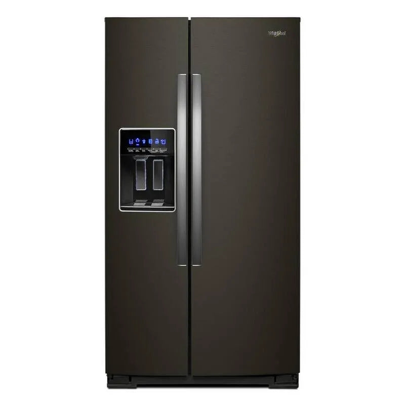 Whirlpool, 792,9 l. lodówka Side-by-Side boczna w Odcisk palca odporny czarny Stainless
