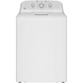 GE, 4.3 cm ft. Najwyższa ładowarka w kolorze białym, podwójnym agitatorem akcji i sanitize