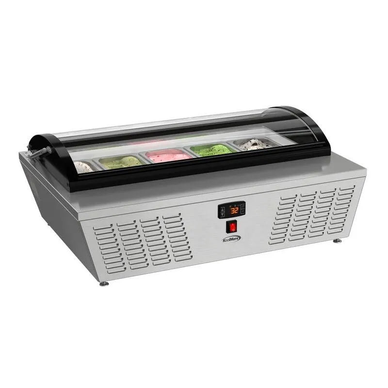 Zamrażarka, 99,1 cm, 83 l, 5 Pans w stali nierdzewnej, mrożone Food Storage Appliance