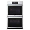 LG SMART Double Wall Piec, 133,1 l, Kontrola dotykowa, Stal nierdzewna, STUDIO 4.7 cu, Wideozmyku i powietrza