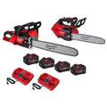 Milwaukee Fuel 18V M18 Piła łańcuchowa, 50,8 cm, Bezkorny projekt, 8.0 Ah Bateria, Bezszczotkowy