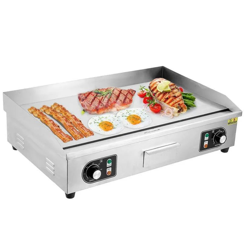 450 kw w, stal nierdzewna, Wnętrze nonstick, Regulowana temperatura