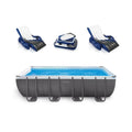 Intex Inx Hard Side Avoid Ground zestaw basenowy, 18 stóp, 9 stóp, 132,1 cm
