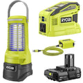 z/2.0 18-Volt RYOBI 150, Push Start Power Source and Charger for ONE Plus 18- Volt Battery and Bug Zapper z / 2.0 Ah Battery, 2.0 Ah