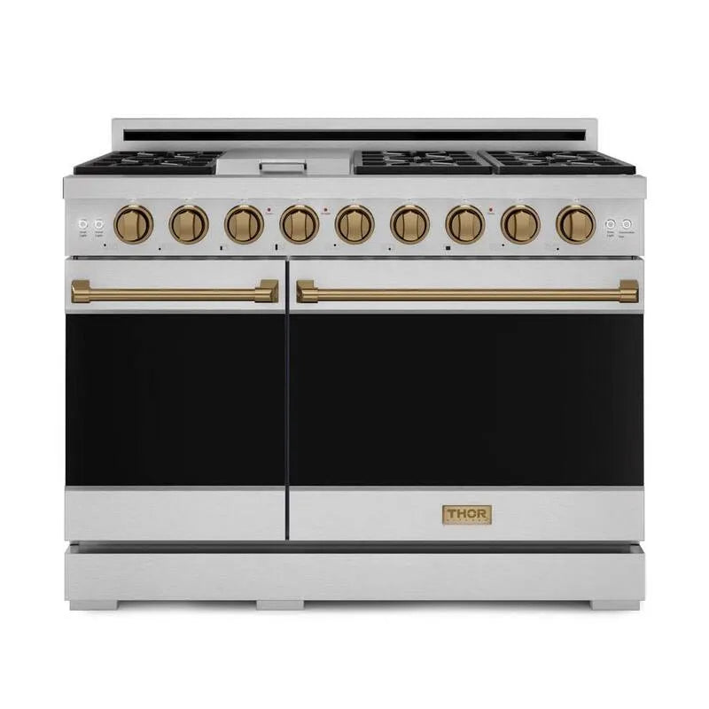 6-Burners Gaz zakres 6- Palniki, 121,9 cm, Gotowanie konwekcji, Gordon Ramsay seria, Brąz