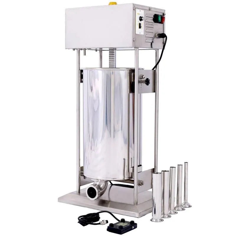 120-Watt 110-Volt Maszyna do kiełbas 110- Volt, 10 l, 110- Volt 120- Watt, Stal nierdzewna, Maszyna do kiełbas Stal nierdzewna Stuffer 7 kg. 110- Volt 120- Watt