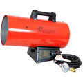 Space Heater 000 BTU Wymuszony propan powietrza, Propan płynny, 125