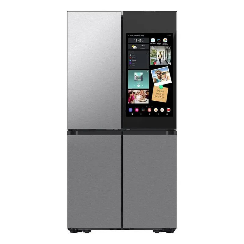 4-Door Samsung 4- Drzwi, Stal nierdzewna, Bespoke Flex z rodziny Hub + w Charcoal Rodzina Hub panel