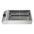 Grill 1800, Stal nierdzewna, Stal nierdzewna Elektryczna Grill Kontratak Grill w srebrze Piec do pieczenia