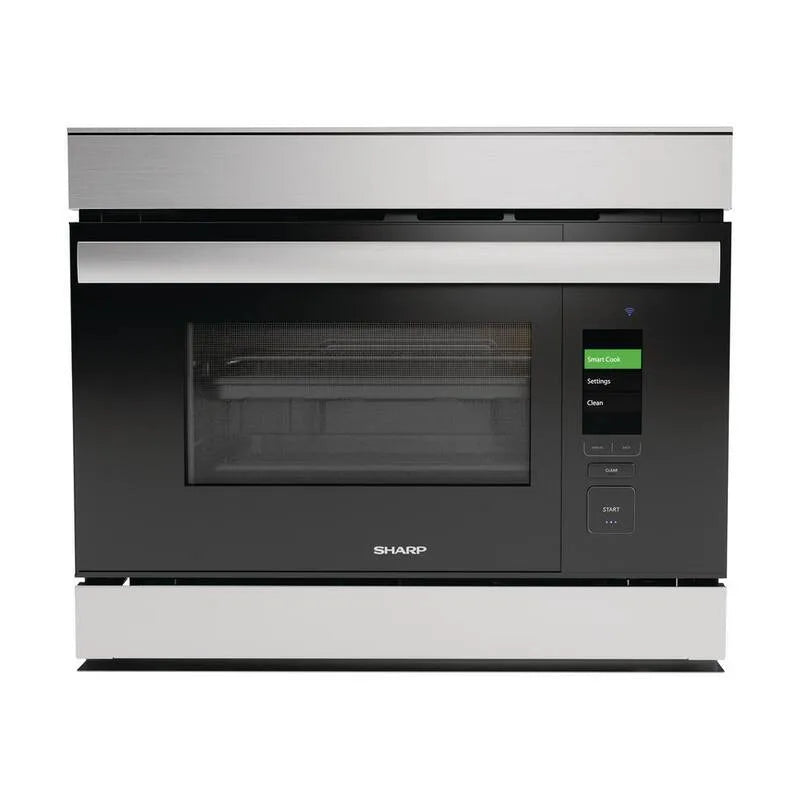 Piec do pieczenia z nadrukiem Sharpa Singe Electric Wall, 61 cm, stal nierdzewna
