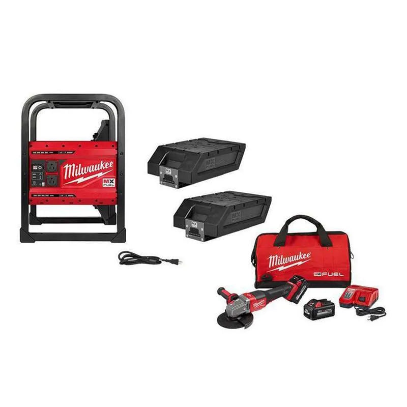 2-Tool Milwaukee 2-Narzędzie Grinder Combo Kit, akumulatorowy konstrukcja, kompaktowy przenośny konstrukcja, 9144 cm, 4572 cm, 15,2 cm, M18