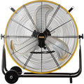 61 cm, 1 / 3 HP, 8800 CFM, 3 Speeds, 1 / 3 HP Silny silnik, Aluminiowe Ostrza wentylacyjne