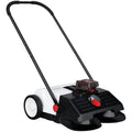 Push Sweeper z podwójnym systemem szczotki, 55,9 cm, 18V, akumulatorowy konstrukcja