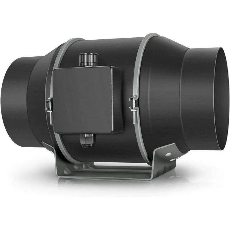 Wentylator w czerni z regulatorem prędkości, 370 CFM, 15,2 cm, Blower wydech dla Grow Namiot