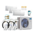 3-Zone 3-Ton MRCOOL 3- Ton Split Mini System, 22 SEER, 30000 BTU, 25ft, 3- Strefa, 12K