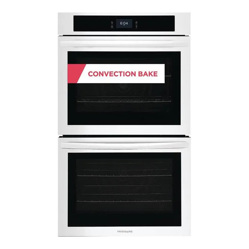 Frigidaire Double Electric do zabudowy piecu ściennym, 76,2 cm, Gotowanie konwekcji, biały