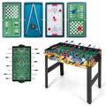30,5 cm 1-Combo Game Table Set z Foosball Air Hockey Pool Ping Pong Chess Bowling