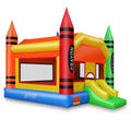 bez dmuchanego, Cloud 9 Crayon Bounce House ze slajdów