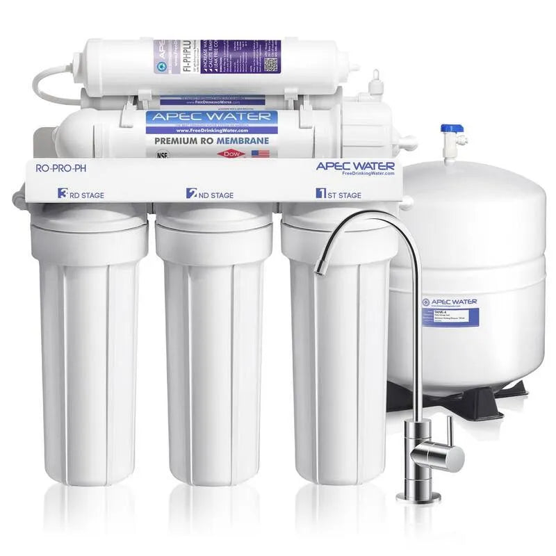 APEC Water Systems GPD Alkaliczny system filtrowania wody, Osmoza wsteczna