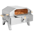 Gaz z propanowego zbiornika na zewnątrz Pizza Piekarnik 2-in-1, Stal nierdzewna, Propan płynny