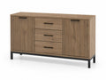 Komoda drewniana z płyty MDF o wymiarach 150 cm