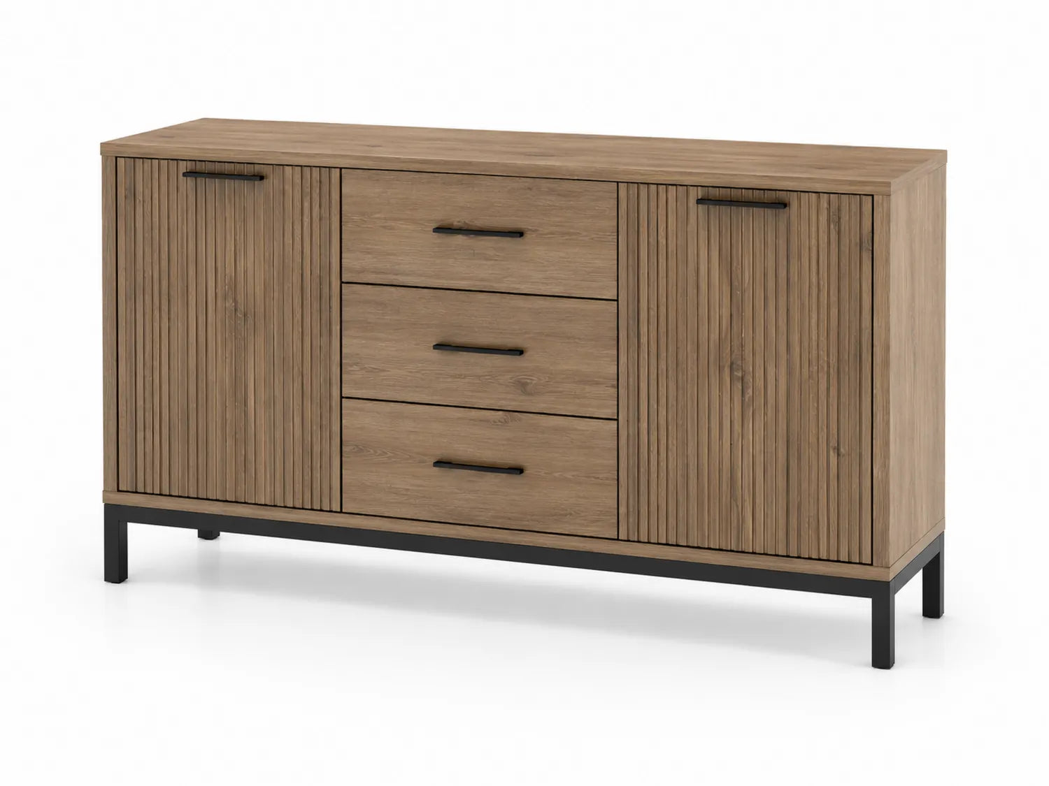 Komoda drewniana z płyty MDF o wymiarach 150 cm