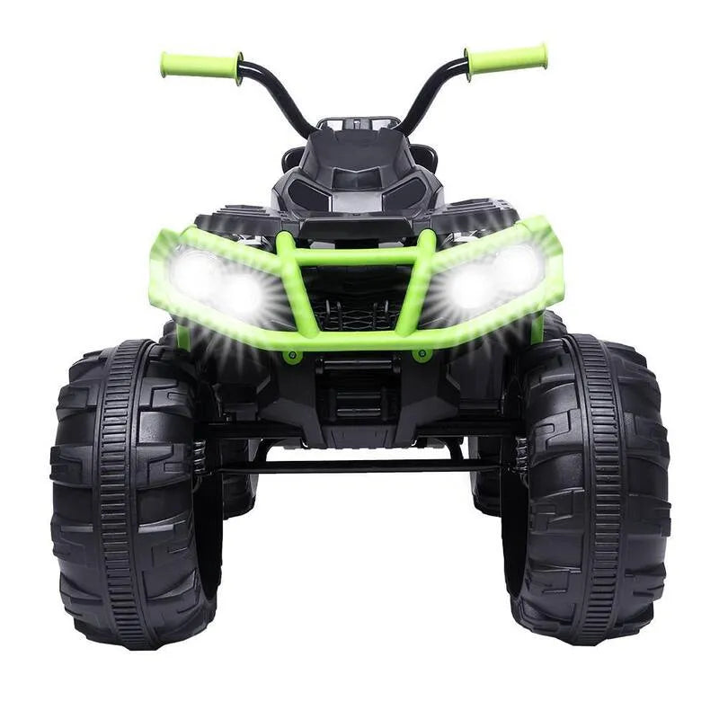 12-Volt 12- Volt, akumulatorowy konstrukcja, Dzieci, Jazda na ATV Toy Pojazd z akumulatorem zasilany elektrycznie ciągnięty 4-Wheeler