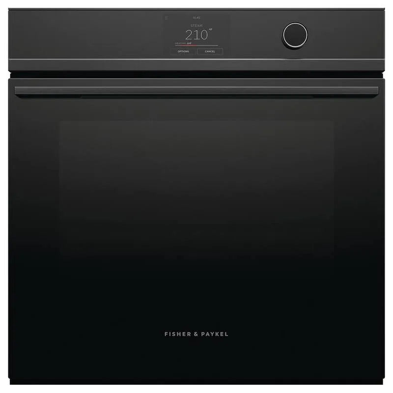 Funkcje Pojedynczy elektryczny piec do pieca Seria 9, Sterowanie dotykowe, 61 cm, 16 Funkcje, Czarny
